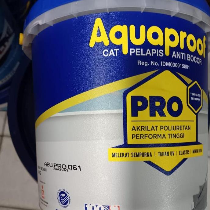 HARGA DISC - Aquaproof Pro 4 kg Abu-abu Cat Tembok Anti Bocor