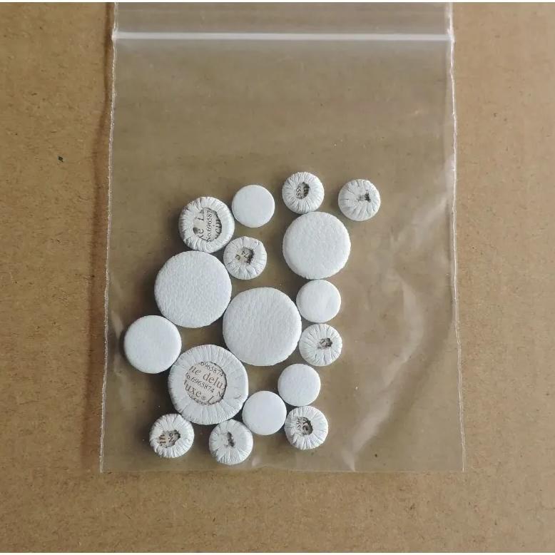 2 set=34pcs Excellent Buffet Clarinet Leather pads Good material