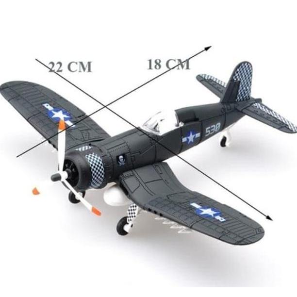 Model Kit Pesawat Jet Fighter Flanker Combat Aircraft F4U Corsair Kode 1280