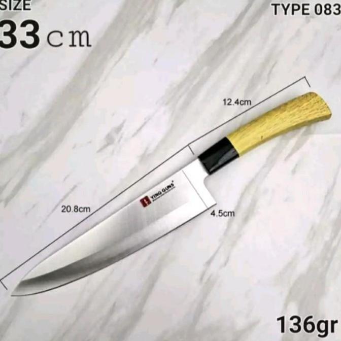 New- Dapur Stainless Chef Knife Ying Guns