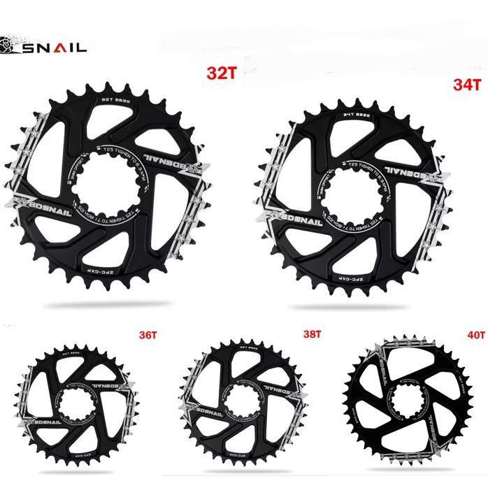 Snail Chainring Gxp 36T Chain Ring Crank Gxp Direct Mount Ready