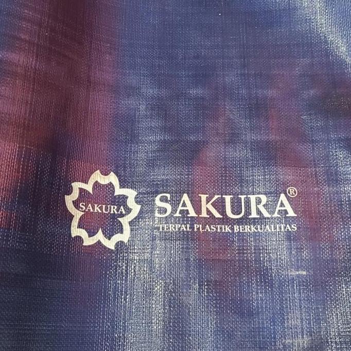 Terjangkau Terpal A12 Sakura U.K 4X4 Meter| Terpal 4X4 M Merk Sakura A12