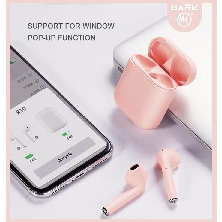promo terbaru terbaru bisa cod original i12 tws murah wireless headset bluetooth earphones full bass