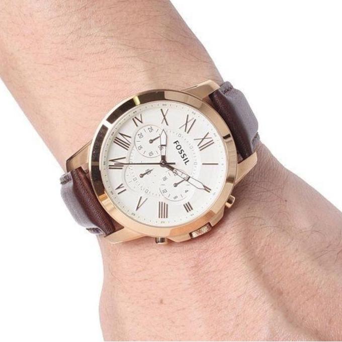 [ORIGINAL] Jam Tangan Pria Fossil FS4991 Grant Chronograph Original