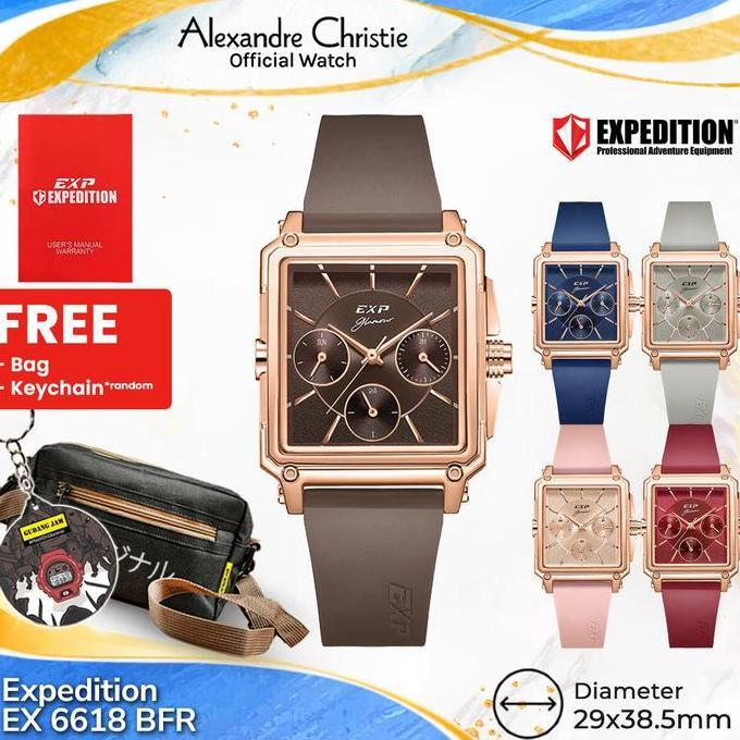 Expedition Wanita EX 6618 BFR E 6618 6618 EX6618BFR Rubber