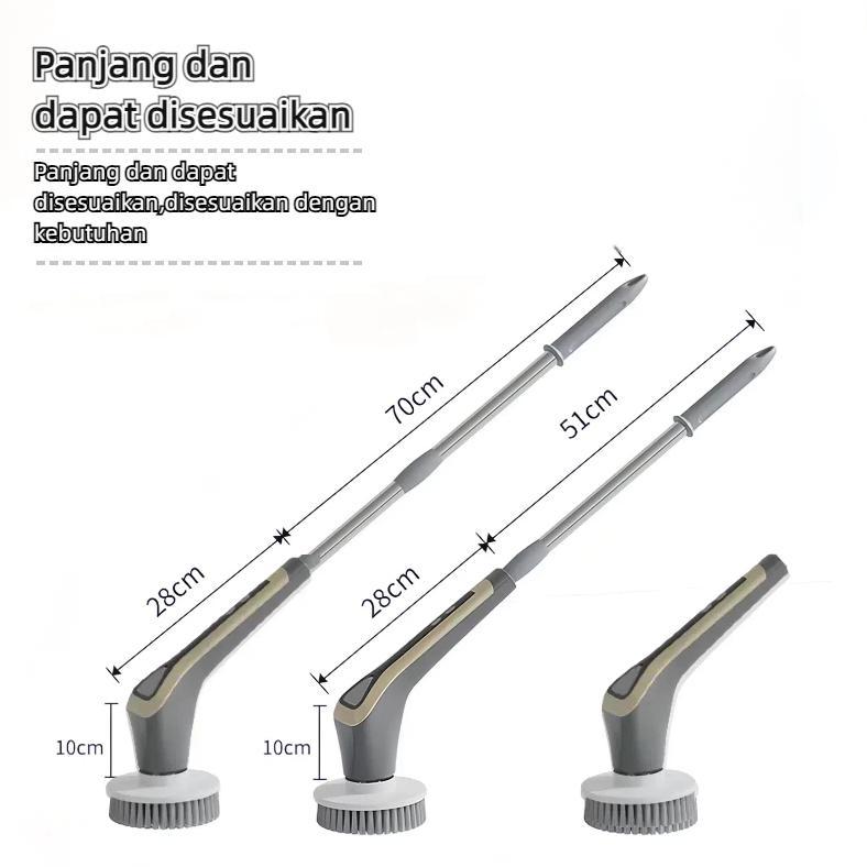Xiaomi  7IN1 Electric sikat kamar mandi Elektric Portable Electric Cleaning Brush sikat wc elektrik 