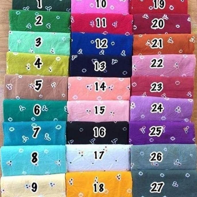 kain jumputan solo cengkeh