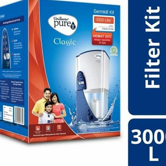 Pure it Unilever Germ Kill Filter 3000 Liter for Classic 9 & 23 Liter