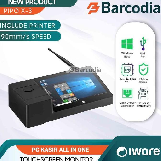 Promo Pos All In One Pc Pipo X3 Box Tablet Kasir Pos Thermal Printer 58Mm