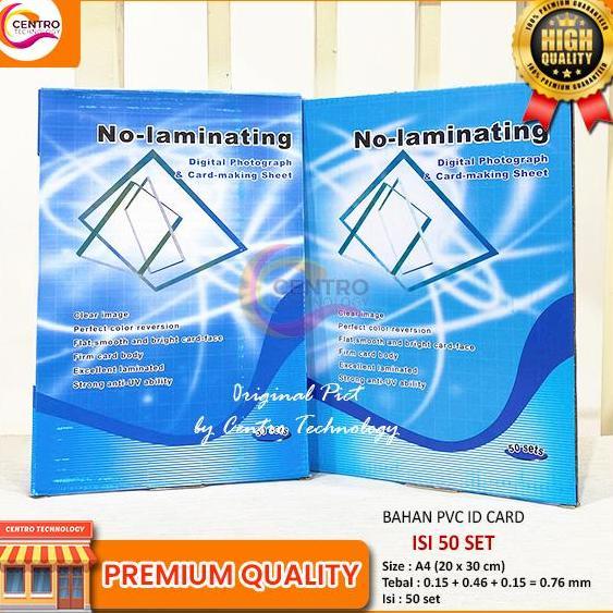 Grosir Bahan Pvc Id Card A4 / Kartu Id Card