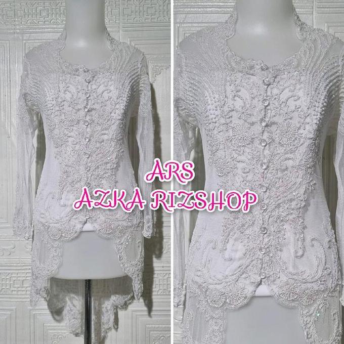 atasan kebaya pesta kebaya wisuda kebaya lamaran + longtorso Polos