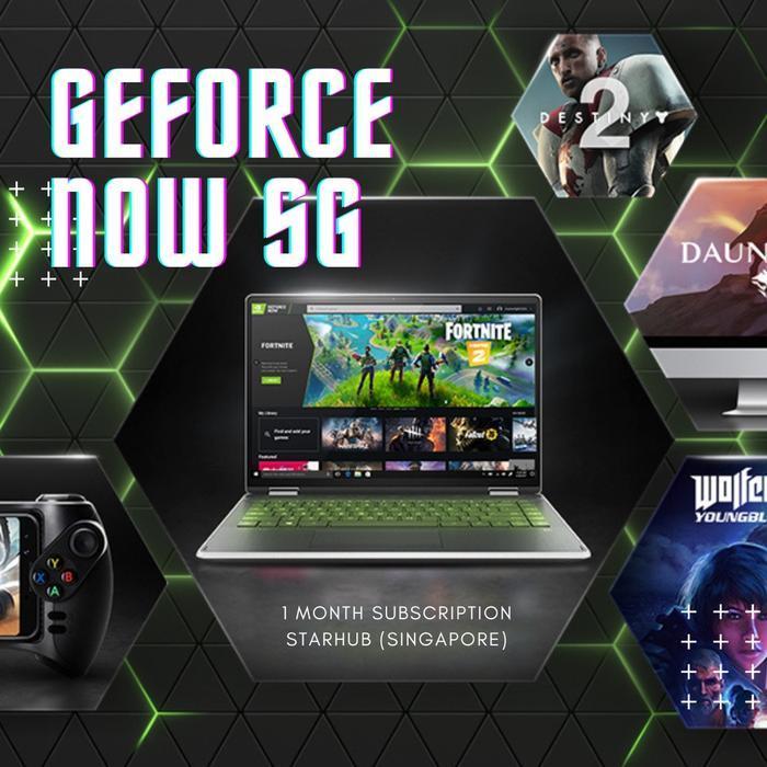 Cloud Gaming Geforce Now Singapore Starhub Bulanan Original Dan Terpercaya