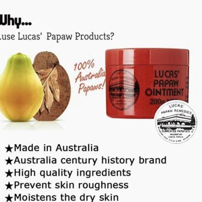 Lucas Papaw Ointment 75gr Original Australia _KOAL