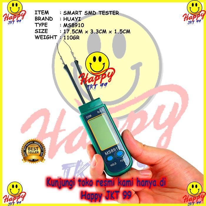 Smart Esr Smd Tester Mastech Ms-8910 Ms8910 Ms 8910 Original Dan Terpercaya