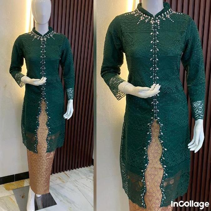 Kebaya Sanghai Arumi/Kebaya Modern/Kebaya Busui/Set Kebaya Tunik