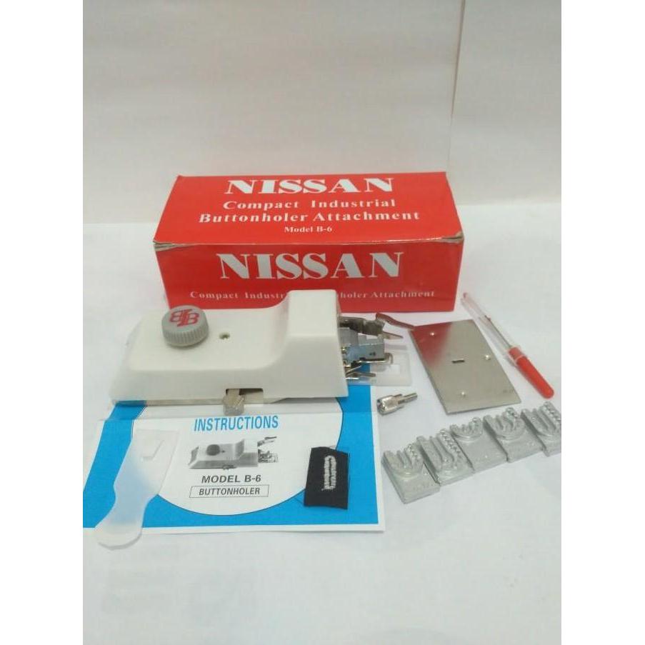 Radalani90 - Alat Lubang Kancing Nissan Untuk Mesin Jahit Manual/Butterfly Klasik