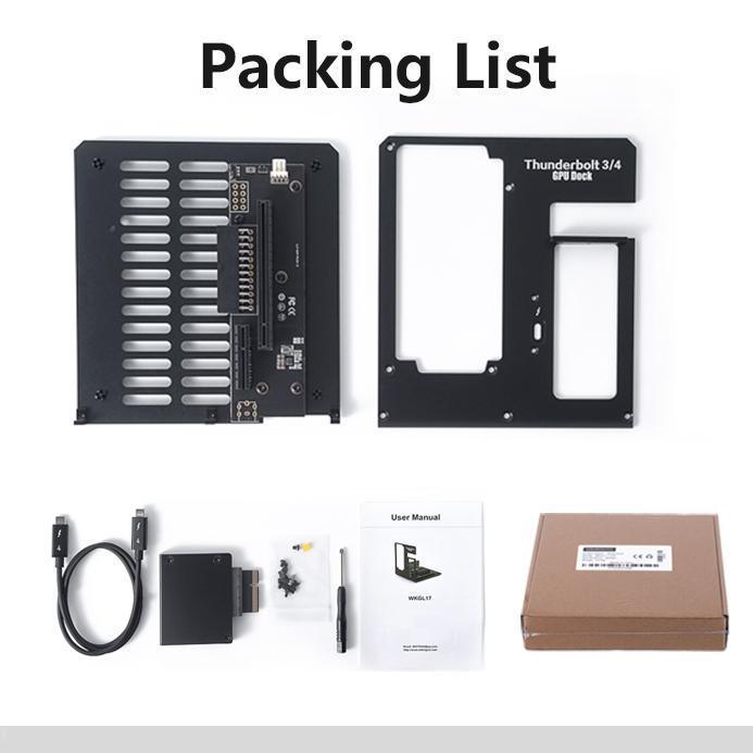 Egpu Thunderbolt 3 / Vga External Thunderbolt 4 Pengganti Razer Core X Original Dan Terpercaya