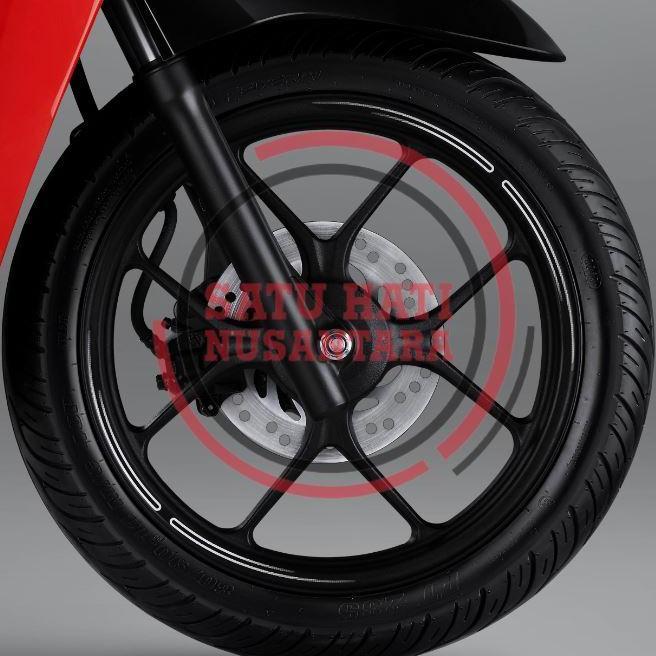 Genio - Honda Ori Wheel List Sticker / Stiker Velg 14"