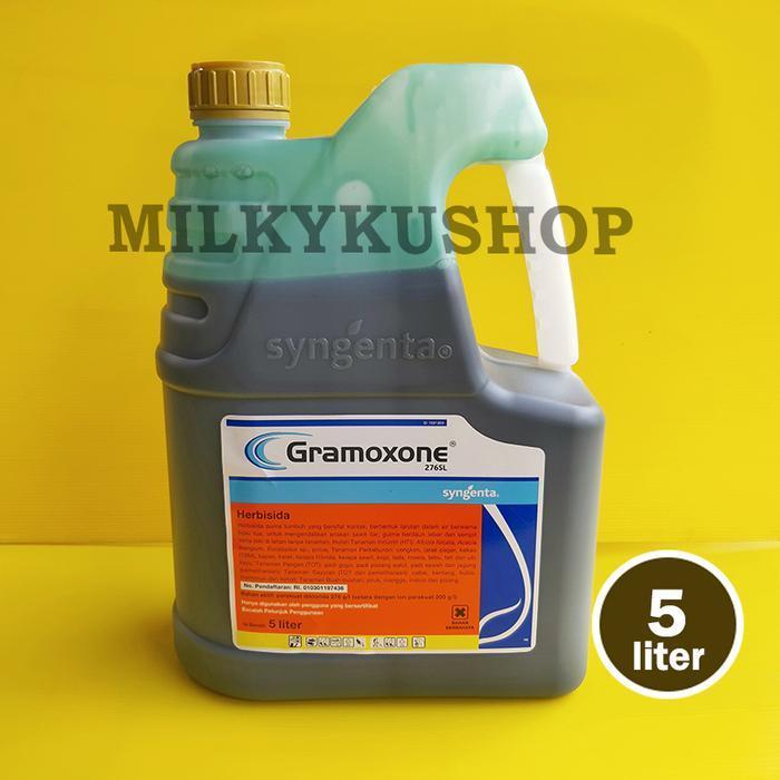 GRAMOXONE 276SL 5 LITER HERBISIDA RACUN PEMBASMI RUMPUT GULMA