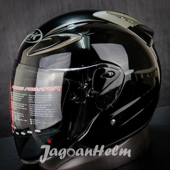 HELM NHK R6 SOLID-S | SINGLE VISOR R-6 HELMET MOTORCYCLE KODE 572