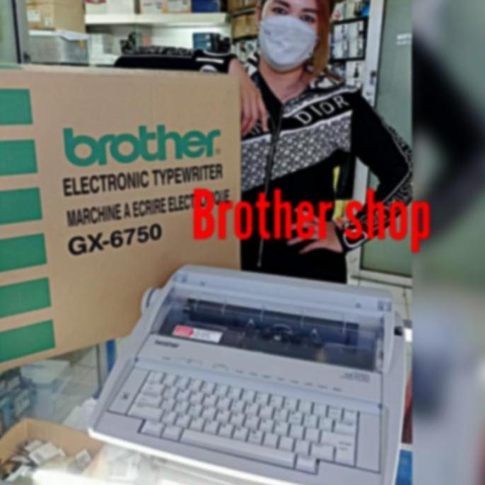 Mesin Tik Listrik Brother Gx 6750