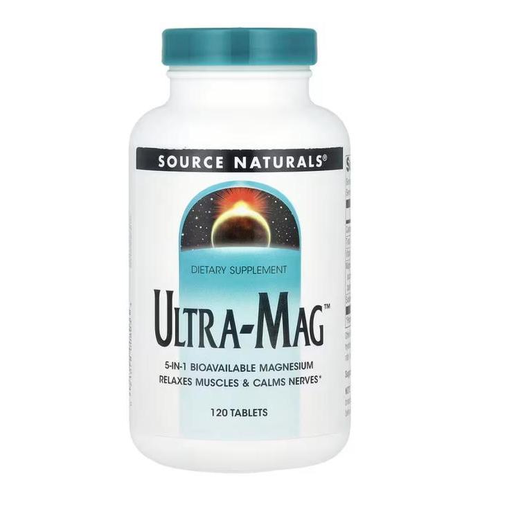 Source Naturals, Ultra-Mag, 120 Tablets