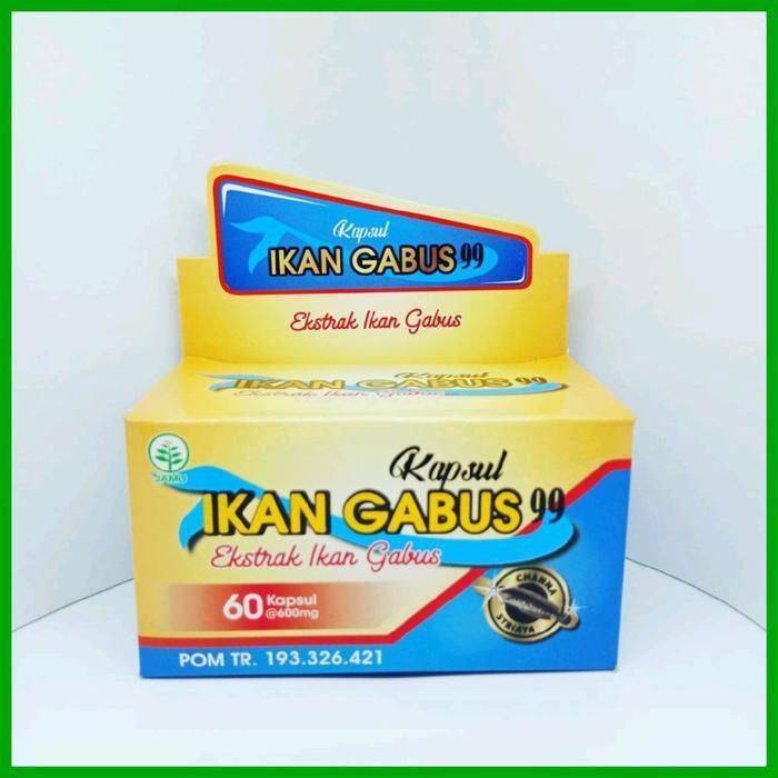 kapsul ikan gabus 99 isi 60