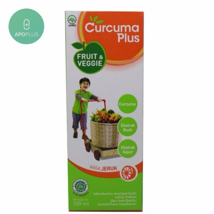 CURCUMA PLUS FRUIT AND VEGGIE SYRUP 100 ML