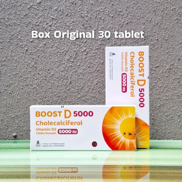 BOOST D 5000IU / BOX ORIGINAL 30 TABLET