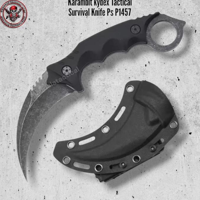 Miliki Karambit Kydex Tactical Survival Knife Ps1457