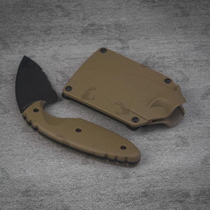 Diskon Ka-Bar Small Tdi Law Enforcement Edc Fixed Blade Knife