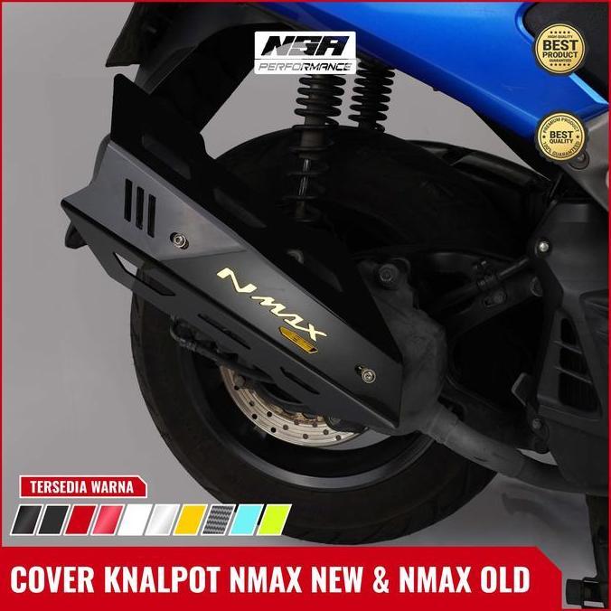 NSA TUTUP KNALPOT NMAX OLD 2015-2019 COVER KNALPOT NMAX NEW 2020-2023 AKSESORIS NMAX COVER KNALPOT N