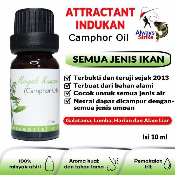 Always Strike Minyak Kamper Booster Umpan Mancing