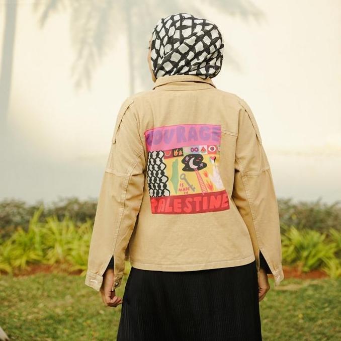 Jacket Sand Palestine Chiko