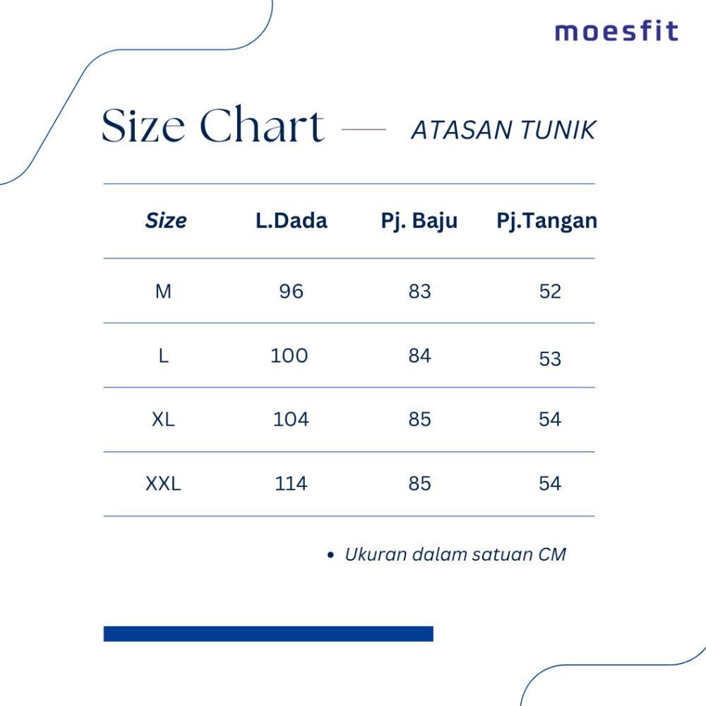 BEST DEALS - Atasan Tunik Olahraga Kaos Olahraga Muslimah Bahan Dry Fit