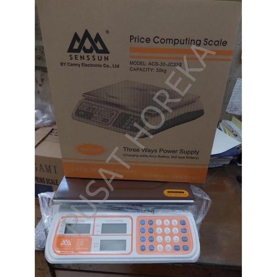 New- Timbangan Digital CAMRY ACS -30-JC33. 30kg. PROMO, BAGUS, .
