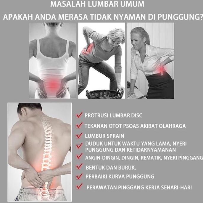 Korset Orthopedi Lumbal/Korset Lso Penyangga Tulang Belakang Nyeri Punggung/Korset Skoliosis/Korset 