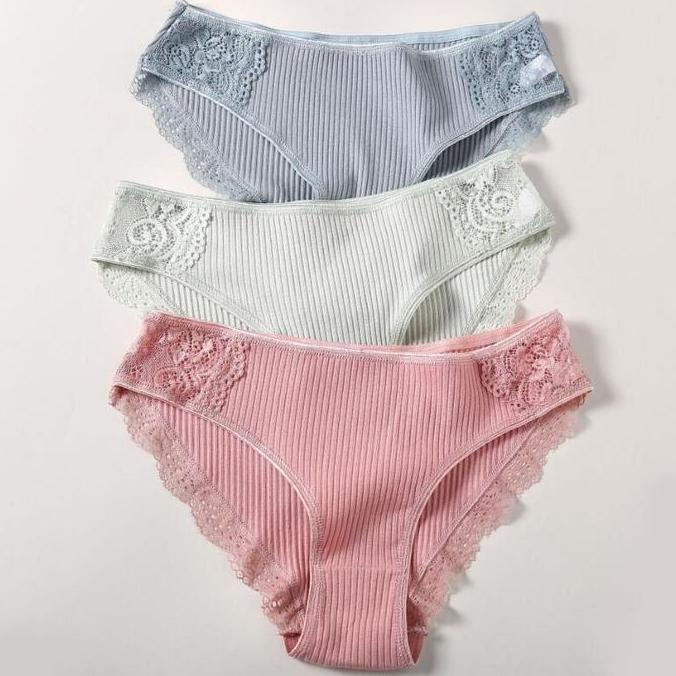 Murah Celana Dalam Wanita FINETOO BRIEF Pakaian Sexy Panties CD Murah Non COD