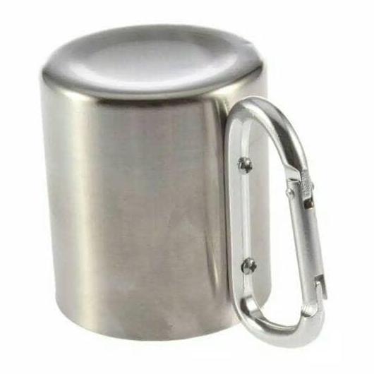 Miliki Mug Carabiner - Cangkir Carabiner Gelas Carabiner Stainless Ultralight