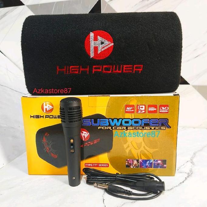SPEAKER TABUNG HIGH POWER 777 5INCH SPEAKER BLUETOOTH KARAOKE SUPER BASS SUBWOOFER ORIGINAL DAN TERP
