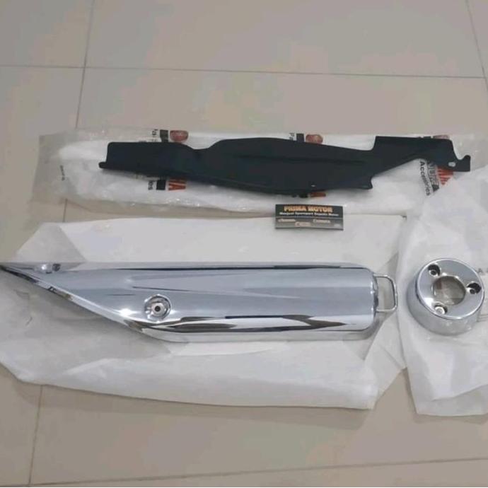 TERBARU - FANTASY KNALPOT PEREDAM RX KING PELINDUNG KNALPOT NEKEL RX KING ORI