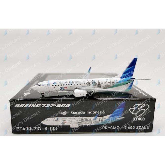 1/400 B737-800 Garuda Indonesia - Cinta Indonesia By Jc Wings Kode 1336