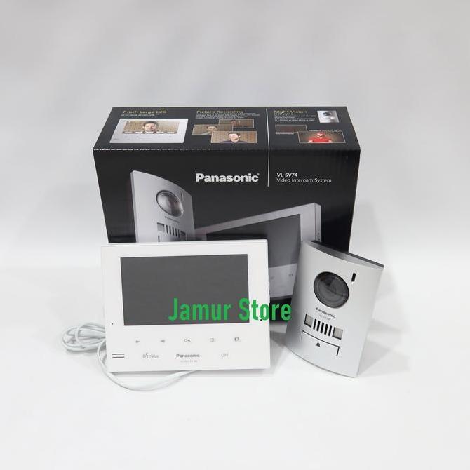 BEBAS ONGKIR - Video Door Phone Panasonic VLSV71 - Putih