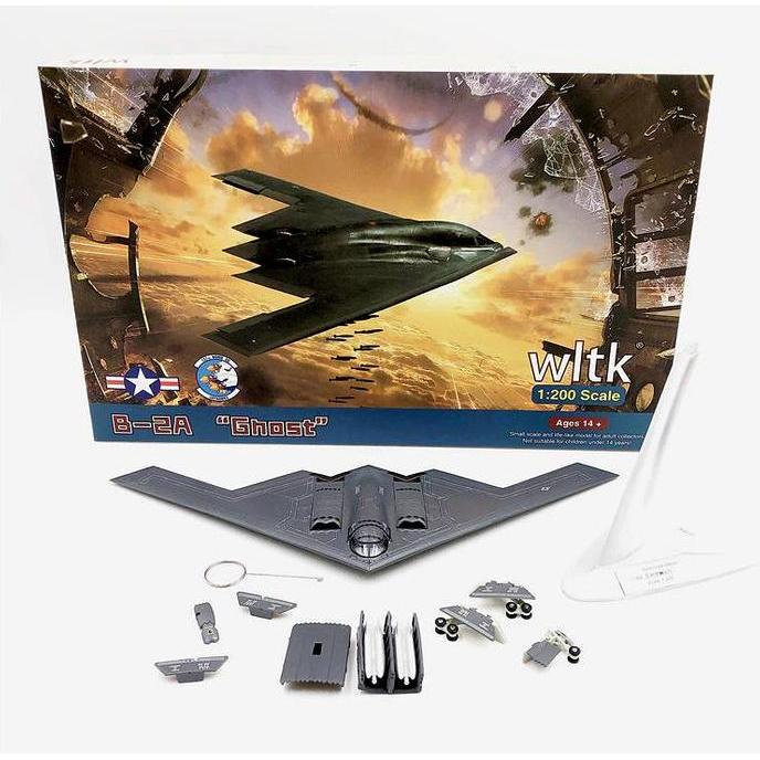 Diecast Pesawat Stealth Bomber B-2 Spirit Skala 200 Amerika Serikat Kode 832