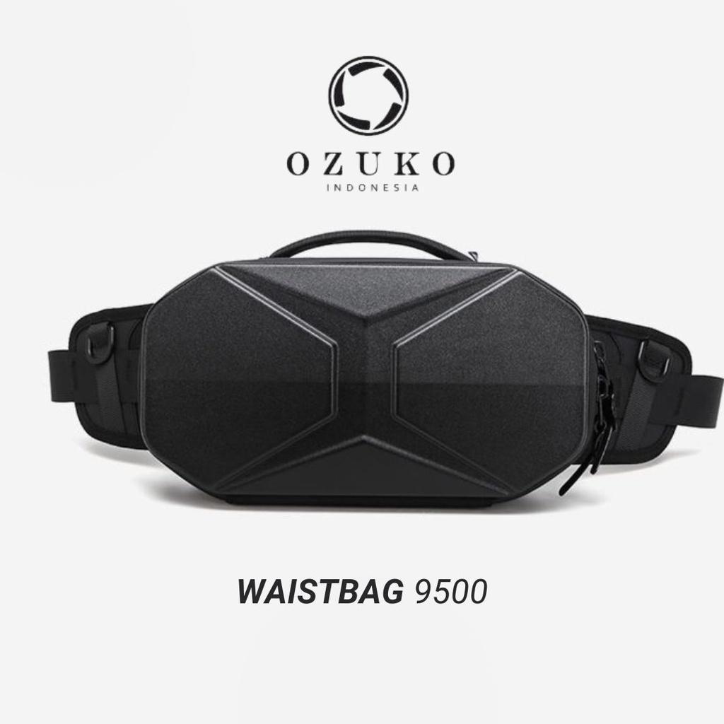 Ozuko Waistbag #9500 - Tas Slempang Pria