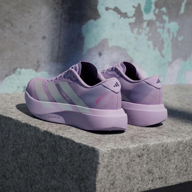 Sepatu Lari Wanita Adidas Wmns Adizero Evo Sl Powder Plum Original Js4447