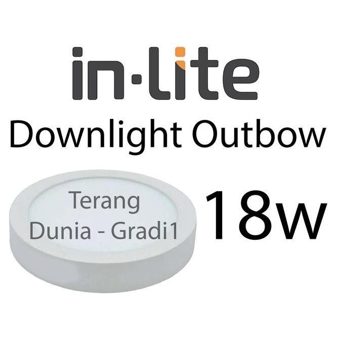 BEBAS ONGKIR - Downlight Outbow 18w Inlite Downlight Inlite Outbow 18w Inlite Downlight Outbow 18w D