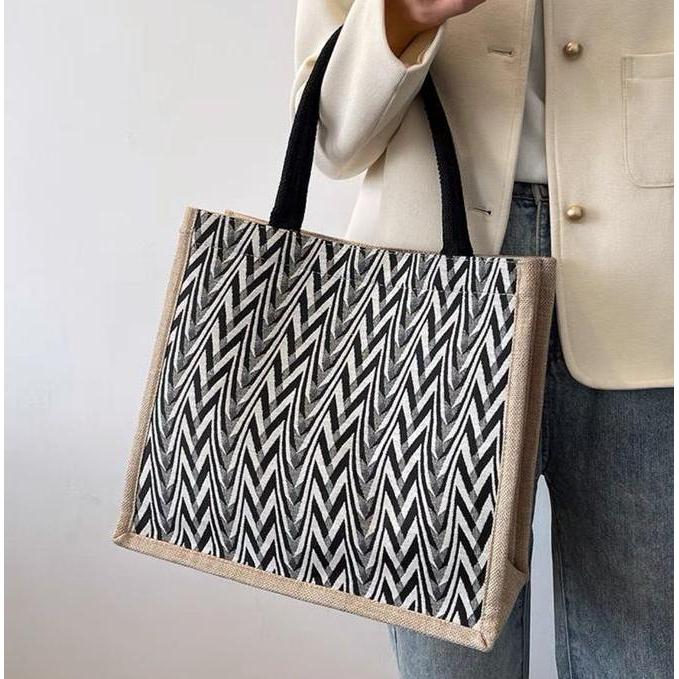 Key- Tas Tenteng Wanita Tas Tenteng Motif Besar Wanita / Tasmodelwanita 80 Tote Totebag Kanvas