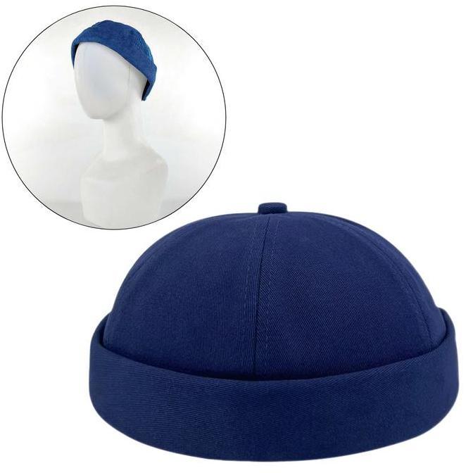NUWAX Topi Peci Pria Miki Hat Kain Katun 55 - 60cm