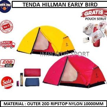 Terlaris Tenda Camping Hillman Early Bird Nylon Not Vaude Marmot Nh Salewa